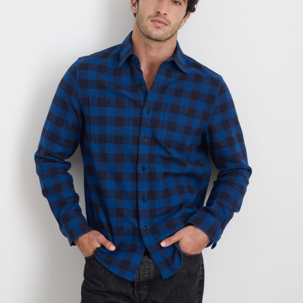 Alex Mill Plaid Flannel Button Up